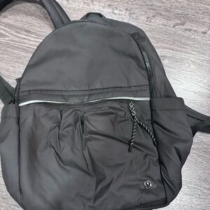 Black LULULEMON Backpack